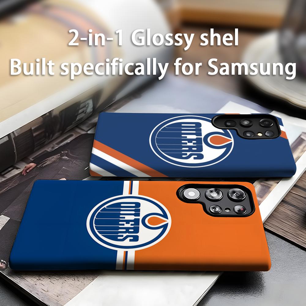 Phone Cases Edmonton - เคสโทรศัพท์ Edmontons o-Oilers สำหรับ Samsung Galaxy