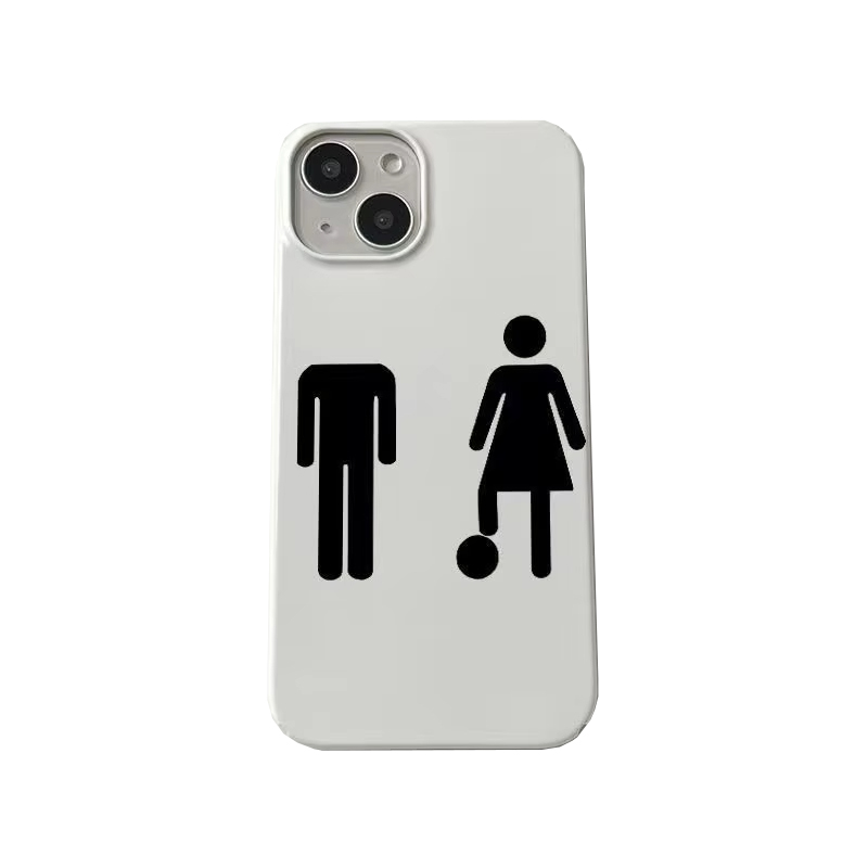Phone Cases For Boys - เคสโทรศัพท์ลายสัญลักษณ์มินิมอลชายหญิง สำหรับ iPhone 17 Air 16