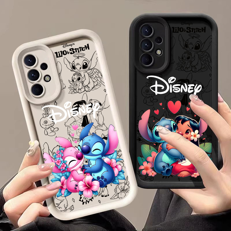 Phone Cases Samsung A14 - เคสน้องแองเจิลและสติทช์ โคอาล่า ดิสนีย์ สำหรับ Samsung Galaxy
