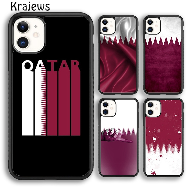 Phone Cases Qatar - เคสโทรศัพท์ธงชาติกาตาร์สำหรับ iPhone 15 SE2020 14 6