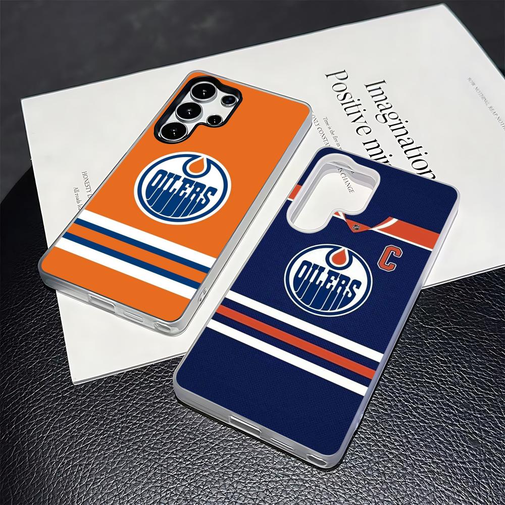 Phone Cases Edmonton - เคสโทรศัพท์ E-EdmontonS O-Oilers สุดเท่สำหรับ Samsung S26