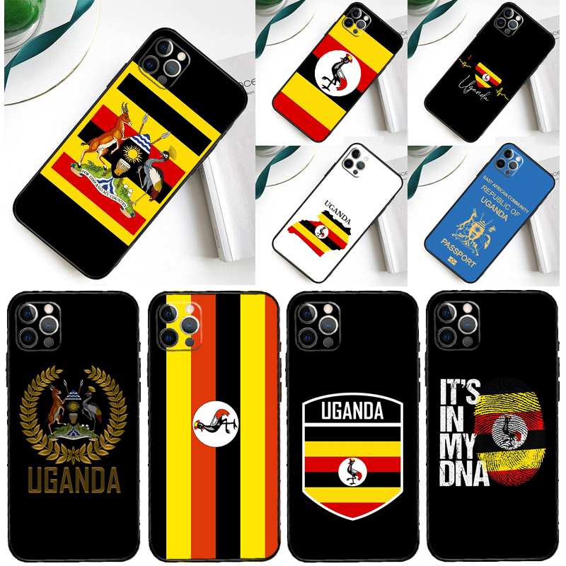 Phone Cases Uganda - ยูกันดาธงเคสโทรศัพท์สําหรับiPhone 16 Pro Max 12 13