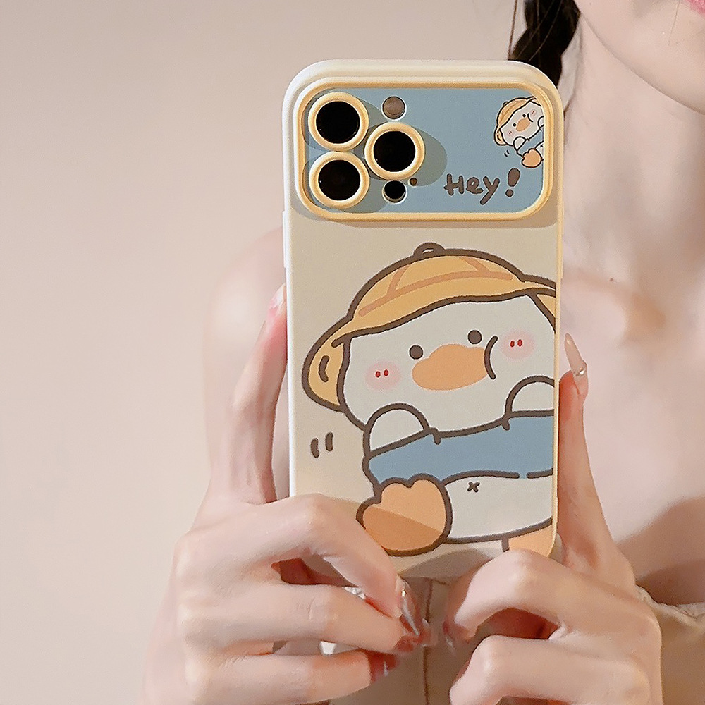 Phone Cases Korea - เคสโทรศัพท์ลายการ์ตูนเป็ดเหลืองเกาหลี สำหรับ iPhone 17 Air 16e