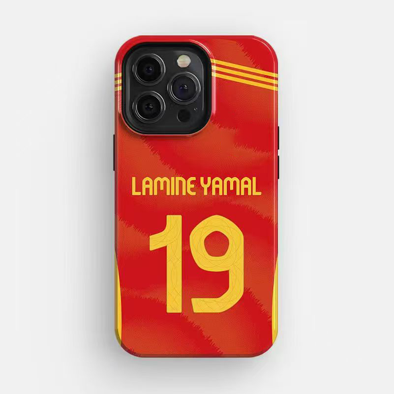 Phone Cases Jersey - เคสโทรศัพท์ลายเสื้อฟุตบอลสุดหรู สำหรับ iPhone 17 16 15
