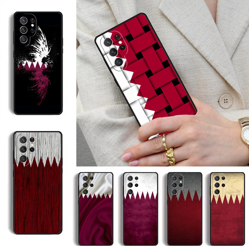 Phone Cases Qatar - เคสโทรศัพท์มือถือลายธงชาติกาตาร์สำหรับ Samsung Galaxy S26 S25 Ultra