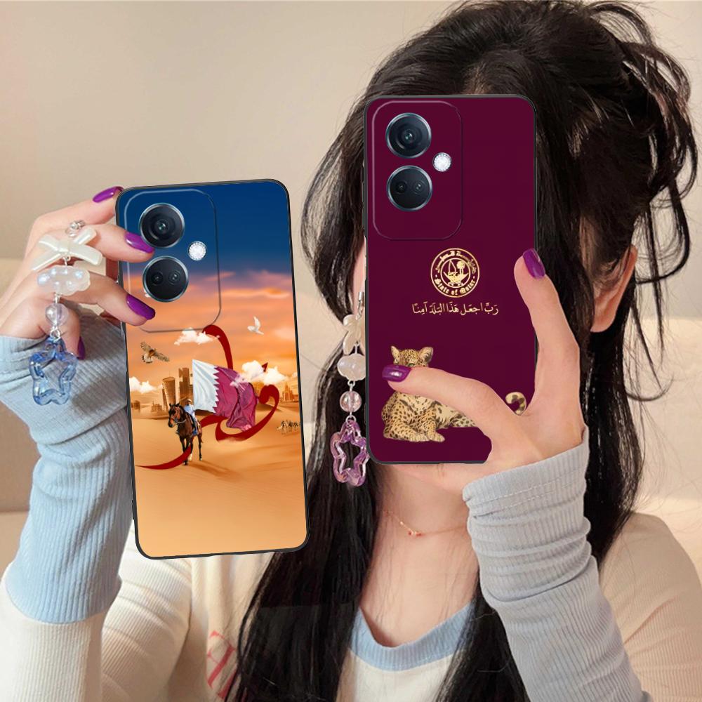 Phone Cases Qatar - เคสโทรศัพท์มือถือ TPU แบบด้านลายธงชาติกาตาร์สำหรับ OPPO Find X9