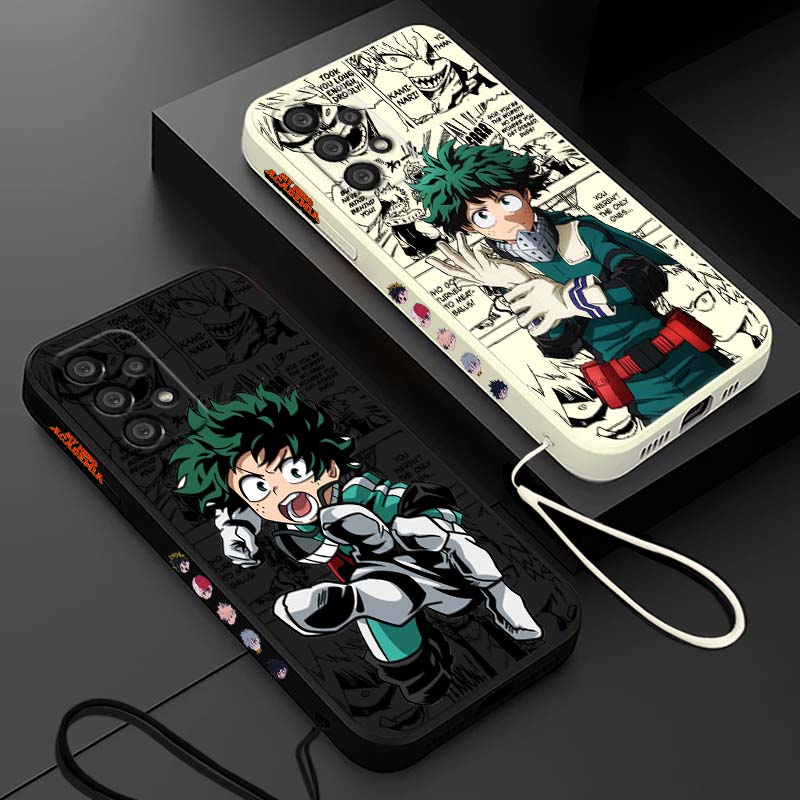 Phone Cases Galaxy A17 - เคสโทรศัพท์ลายอนิเมะ My Hero Academia สำหรับ Samsung