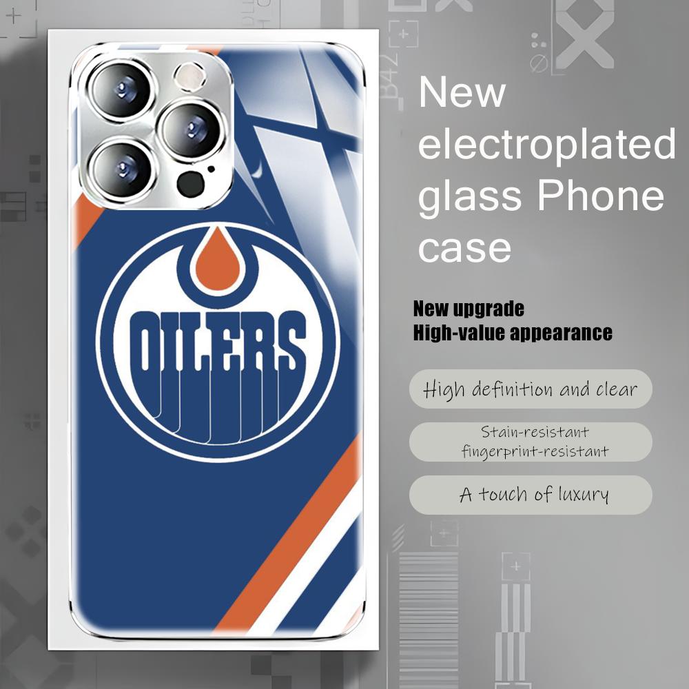 Phone Cases Edmonton - เคสโทรศัพท์ FASHION Edmonton O-Oilers สำหรับ iPhone