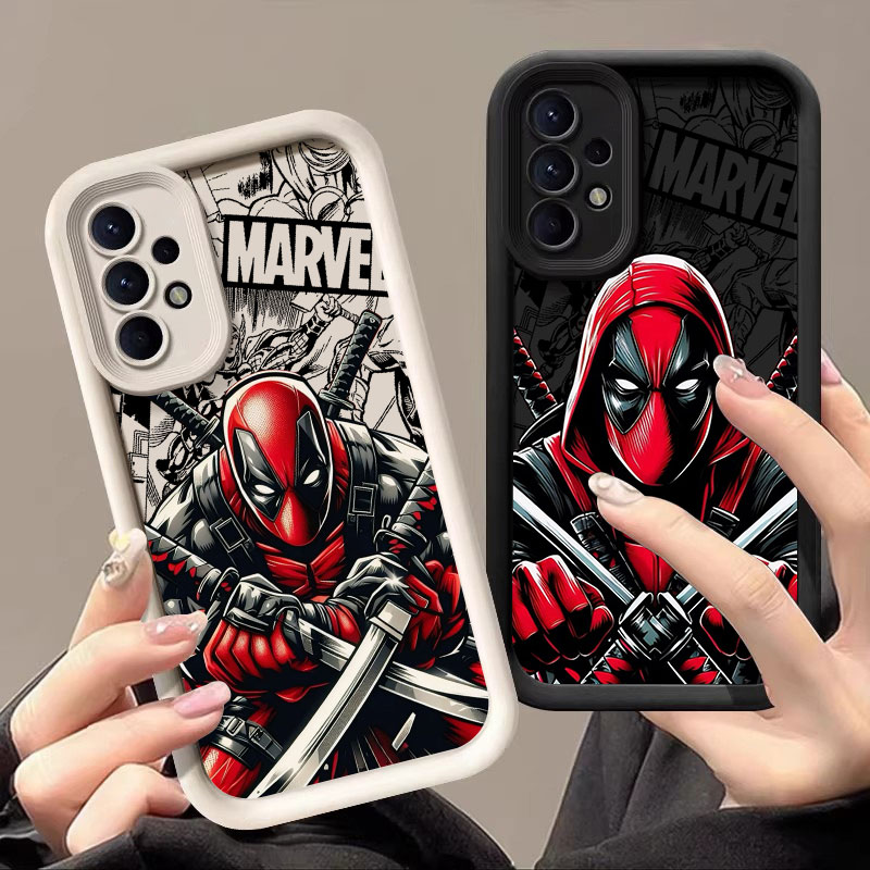 Phone Cases Samsung A14 - ดาบพิฆาตอสูร เดดพูล มาร์เวลเคสสำหรับซัมซุงกาแล็กซี่ A57 A56 5G