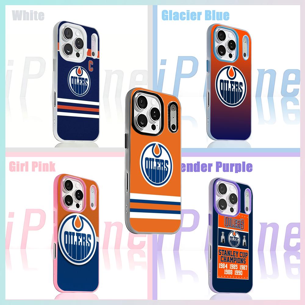 Phone Cases Edmonton - เคสโทรศัพท์ E-EdmontonS O-Oilers สุดเท่ สำหรับ iPhone