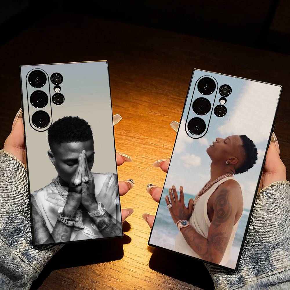 Phone Cases Big W - บิ๊กวิซ-ซ ว-วิซคิด อี-เอสเซนส์-อีเคสโทรศัพท์สำหรับซัมซุง S25,S24,S21,S22,S23,S20,Ultra,S26,Plus,Fe,Note,5G ฝาครอบสีดำ