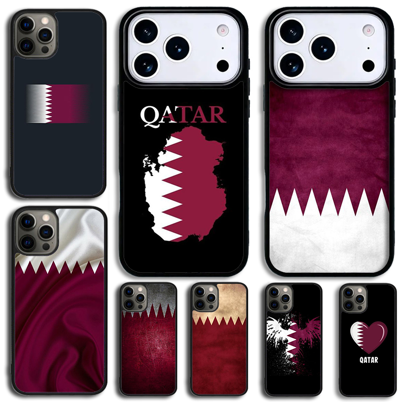 Phone Cases Qatar - เคสโทรศัพท์ลายธงชาติกาตาร์ สำหรับ iPhone 14 Pro Max
