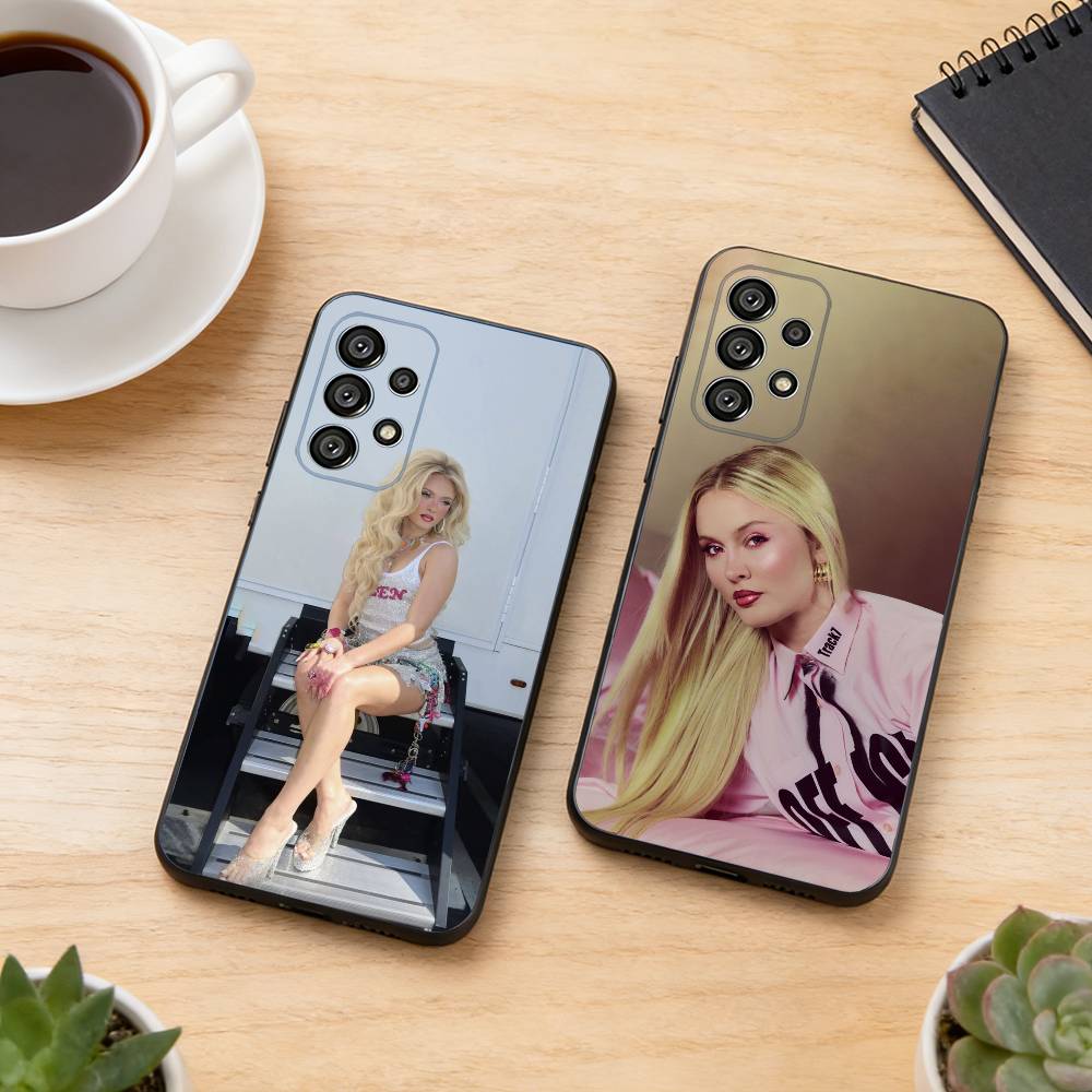 Phone Cases Zara - ซาร่า ลาร์สสัน วี-วีนัสเคสโทรศัพท์สำหรับซัมซุง S25,S24,S21,S22,S23,S30,Ultra,S20,Plus,Fe,Lite,Note,10,ฝาครอบสีดำ