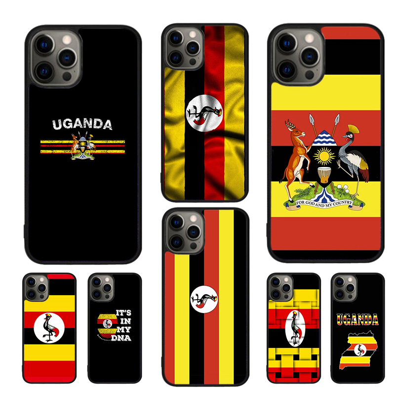 Phone Cases Uganda - เคสโทรศัพท์ลายธงชาติและตราแผ่นดินยูกันดา สำหรับ iPhone 17 Air 16e