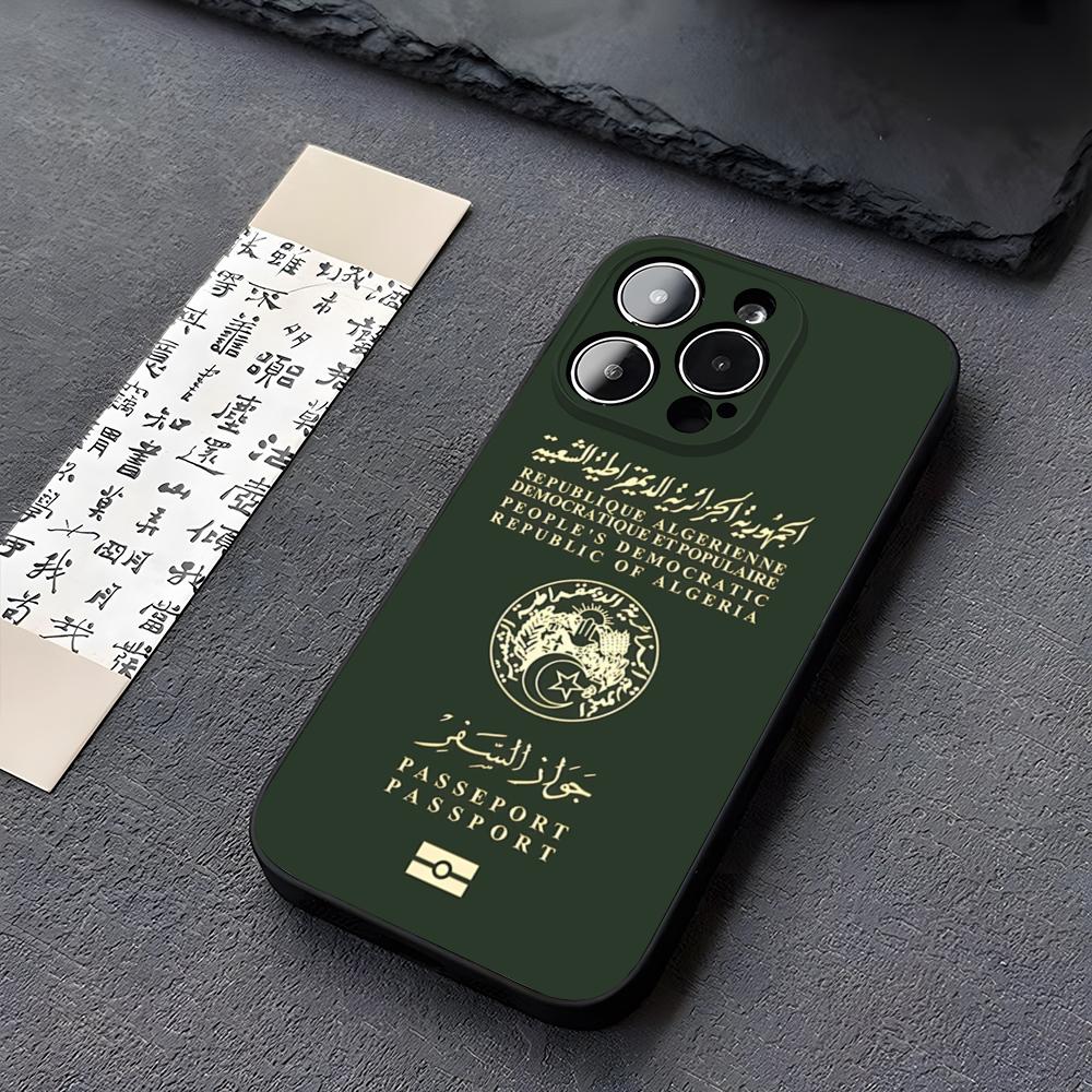 Phone Cases Usa - เคสโทรศัพท์ลายธงชาติแอลจีเรียและสหรัฐอเมริกา สำหรับ iPhone 13 17 16