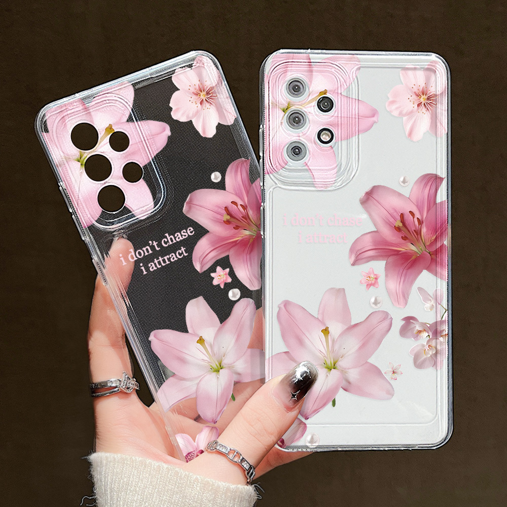 Phone Cases Samsung A14 - เคสใสแบบนิ่มสำหรับ Samsung A56 A36 5G เคส