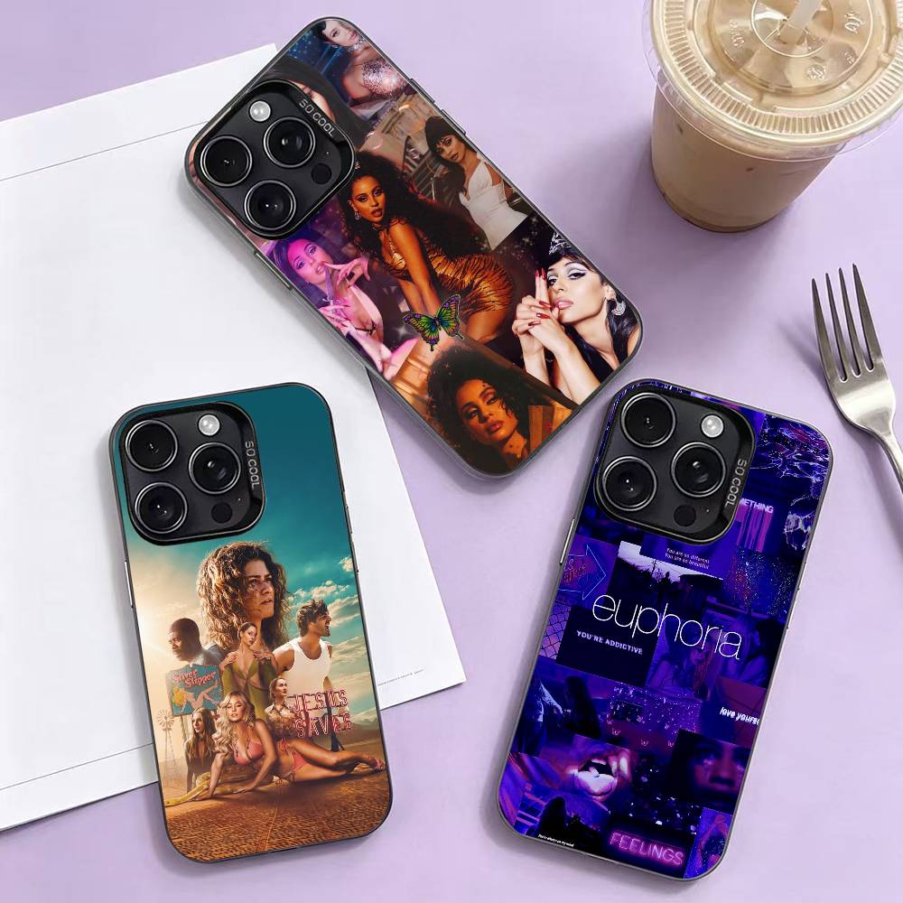 Phone Cases Usa - เคสโทรศัพท์ลายซีรีส์ E-Euphoria USA สำหรับ iPhone 17,16,15,14,13,12,11