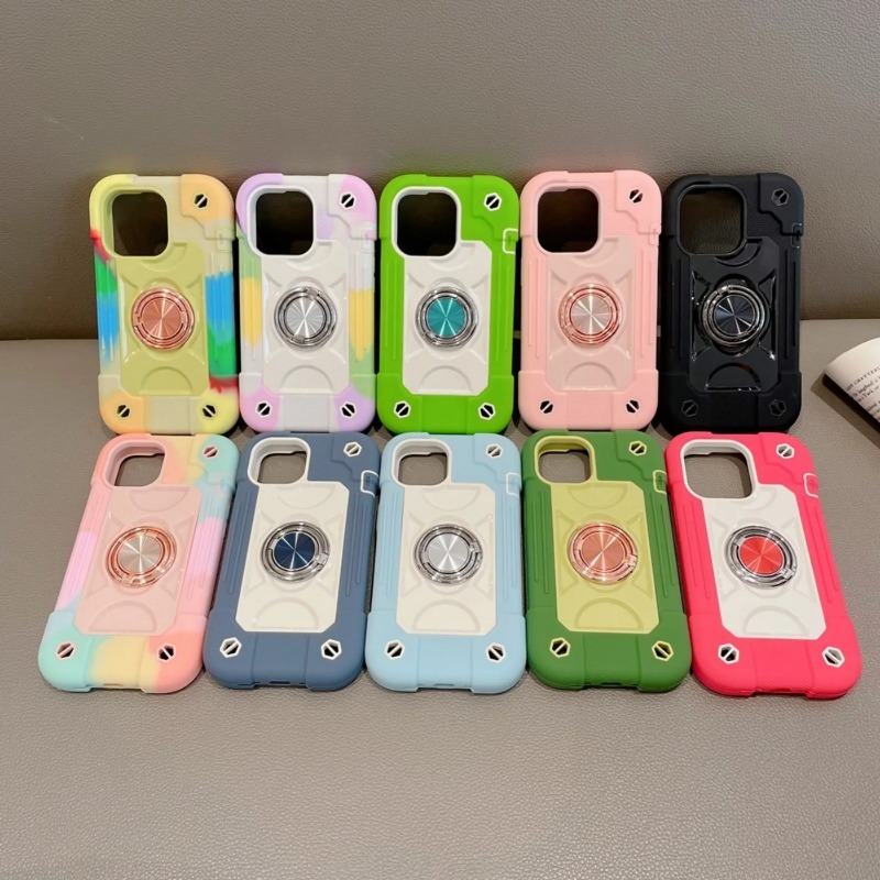 Phone Cases Heavy Duty - เคสโทรศัพท์แบบมีสายคล้องพร้อมห่วงคล้องนิ้ว รุ่นหรูหรา ทนทาน สำหรับ iPhone 17
