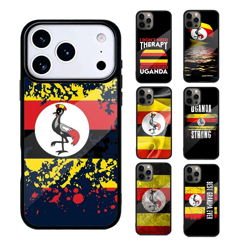 Phone Cases Uganda - เคสโทรศัพท์ลายธงชาติยูกันดา สำหรับ iPhone 17 Pro Max