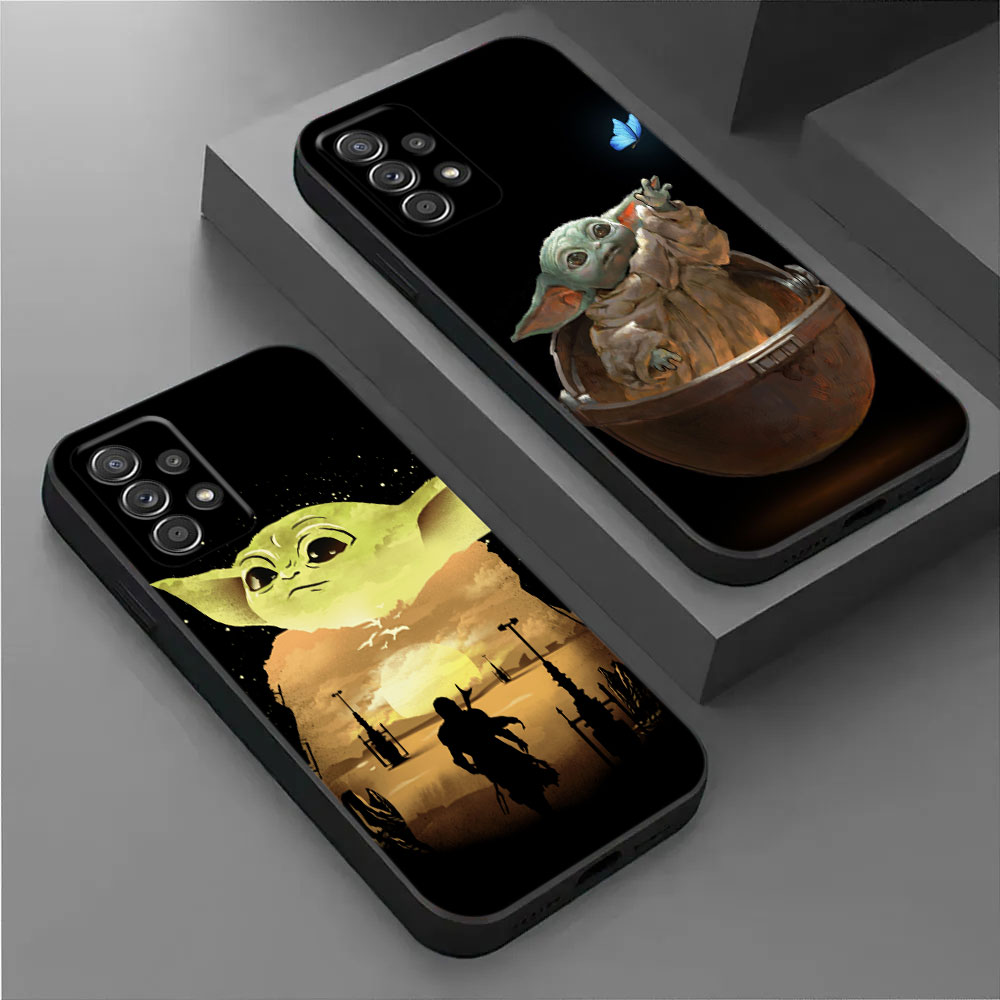 Phone Cases Galaxy A17 - เคสโทรศัพท์เบบี้โยดาสุดน่ารักสำหรับซัมซุงกาแล็กซี่ A17 A57 A37 5G A07