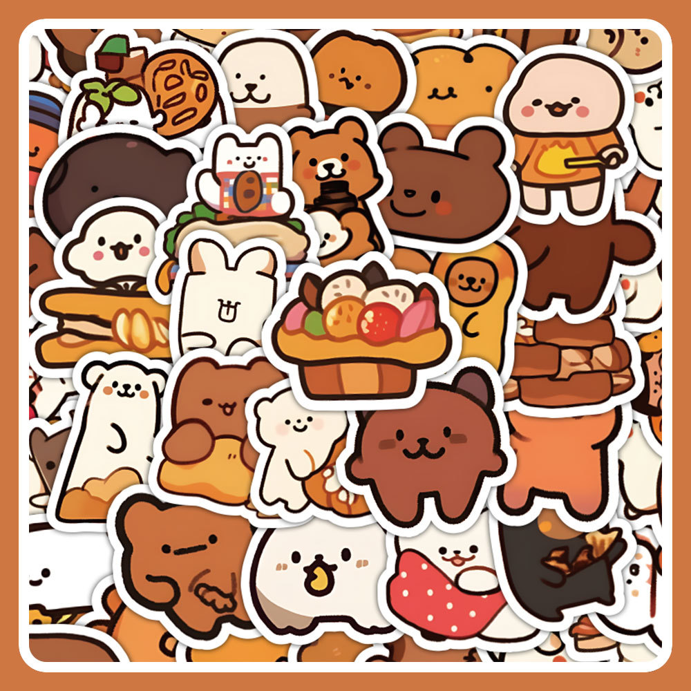 Phone Cases You Can Design - สติกเกอร์กันน้ำลายแมวแบบวาดด้วยมือ 100 ชิ้น, สติกเกอร์ตกแต่งเคสโทรศัพท์, สติกเกอร์วางแผนงาน, สติกเกอร์,