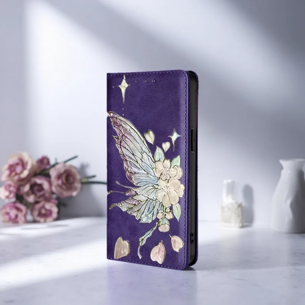 Phone Cases Galaxy S26 Ultra - เคสหนังพับแม่เหล็กแบบมีสีสัน สำหรับ Samsung Galaxy S26 Ultra