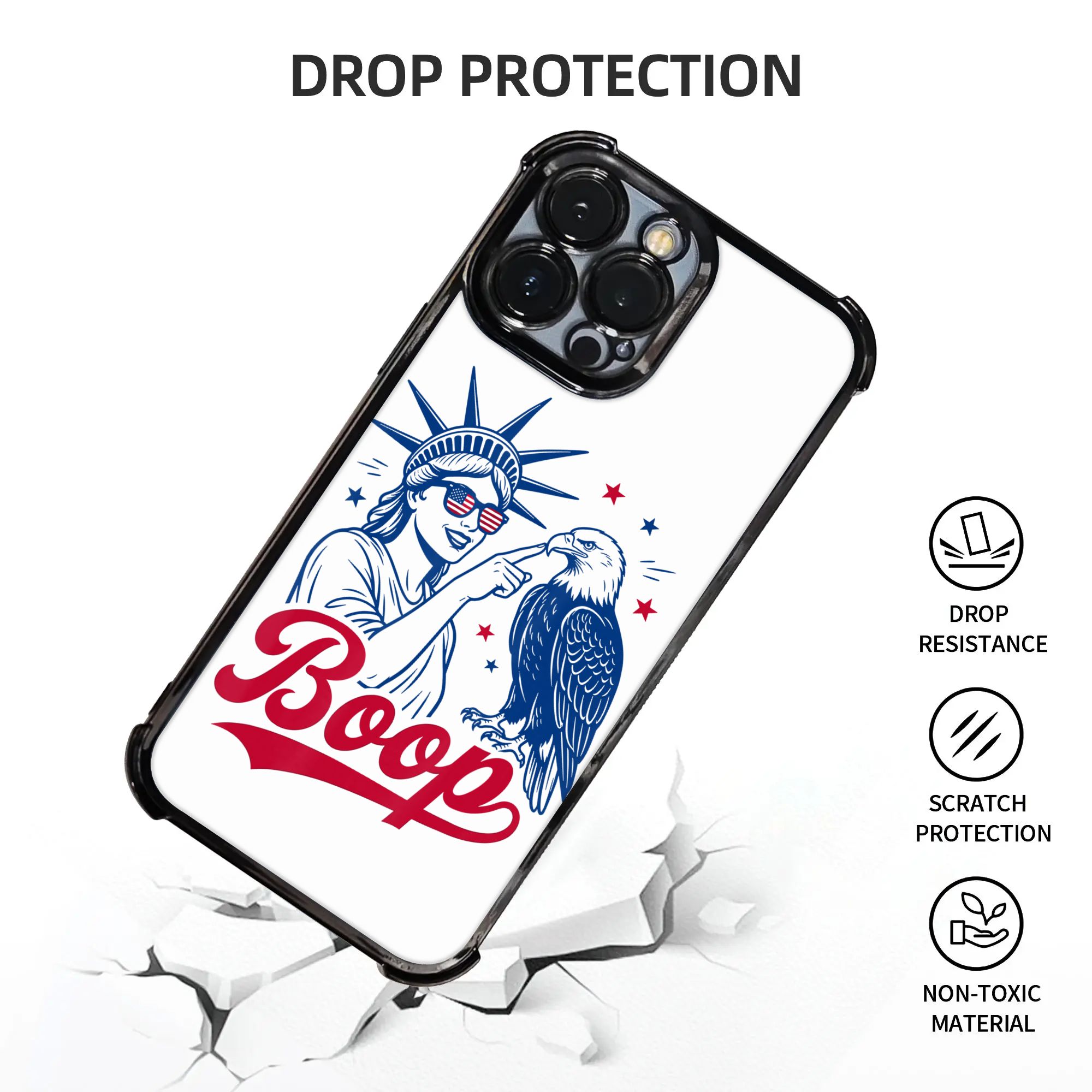 เคสโทรศัพท์ลายรูปปั้นอีเกิลวิน - Phone Cases Usa บทวิจารณ์และราคา