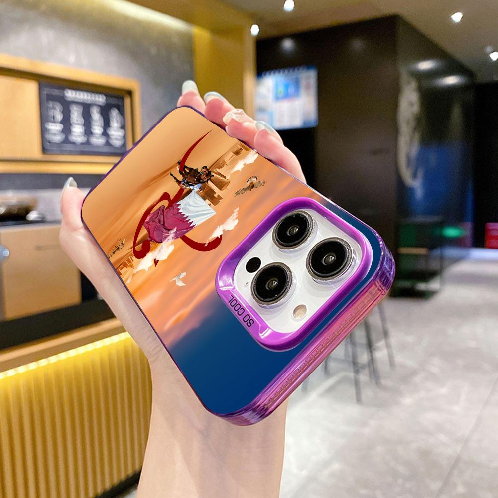 เคสโทรศัพท์มือถือสีม่วงโปร่งแส - Phone Cases Qatar บทวิจารณ์และราคา