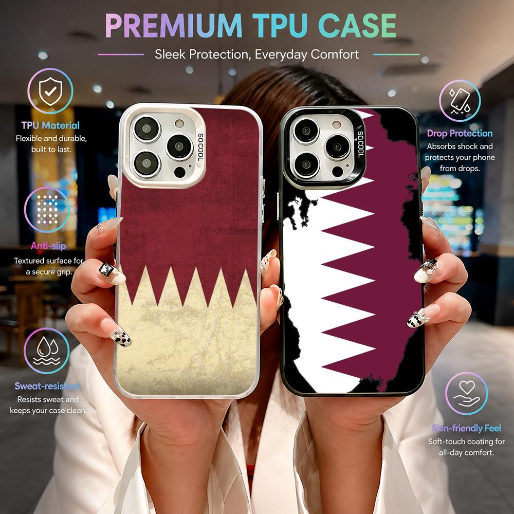 เคสโทรศัพท์ลายธงชาติกาตาร์สำหร - Phone Cases Qatar บทวิจารณ์และราคา