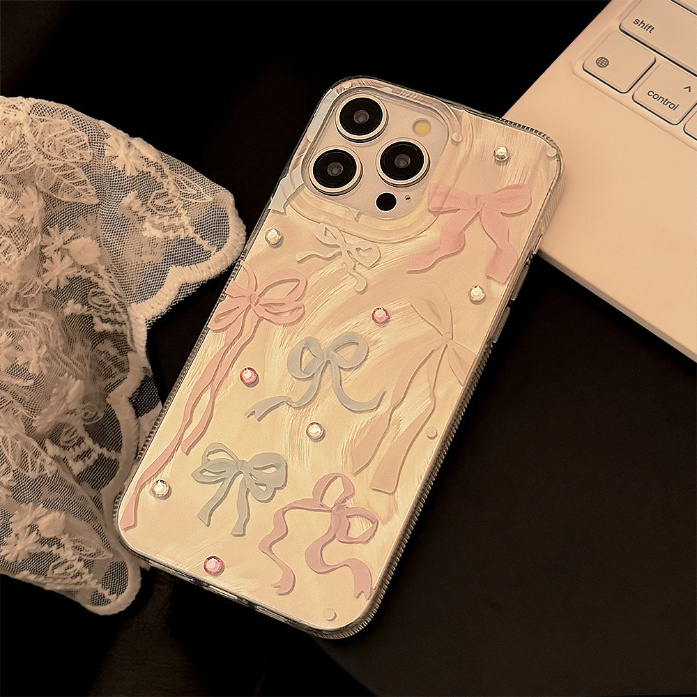 เคสโทรศัพท์ลายโบว์หลากสีสไตล์เ - Phone Cases Korea บทวิจารณ์และราคา