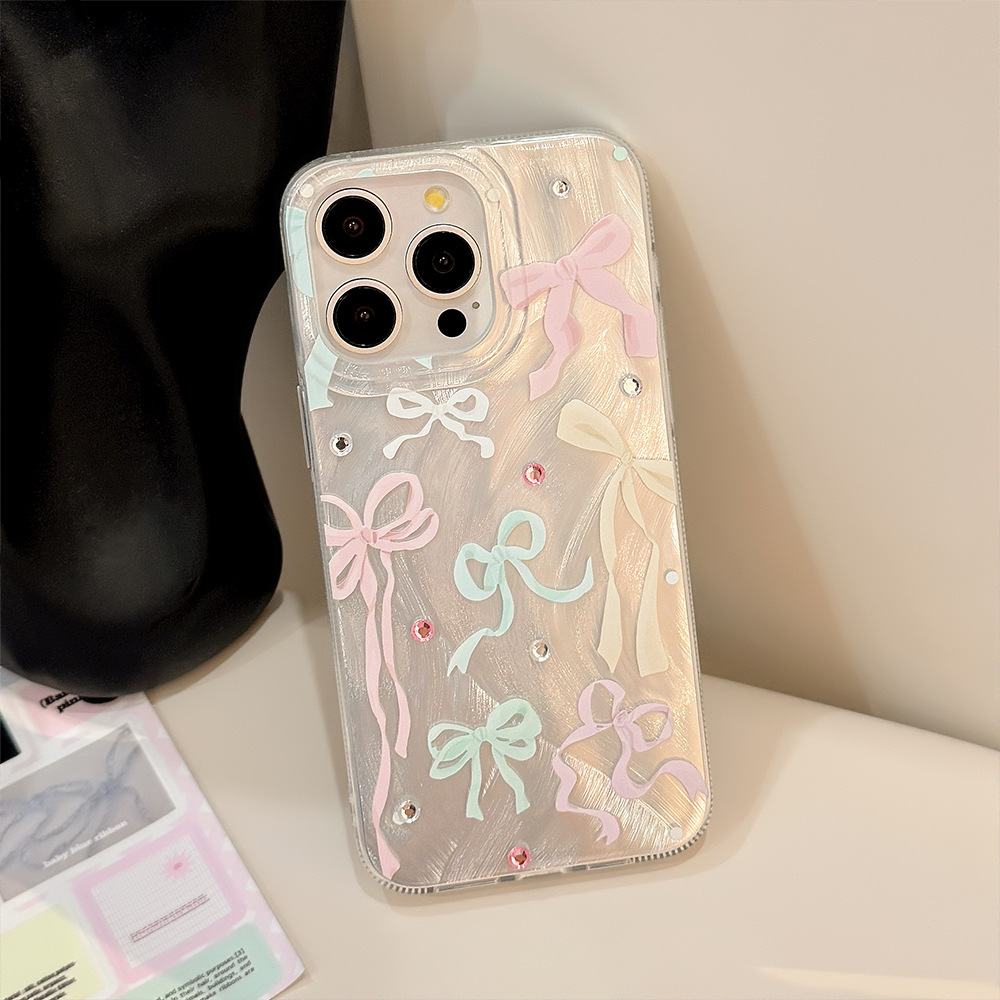 เคสโทรศัพท์ลายโบว์หลากสีสไตล์เ - Phone Cases Korea บทวิจารณ์และราคา
