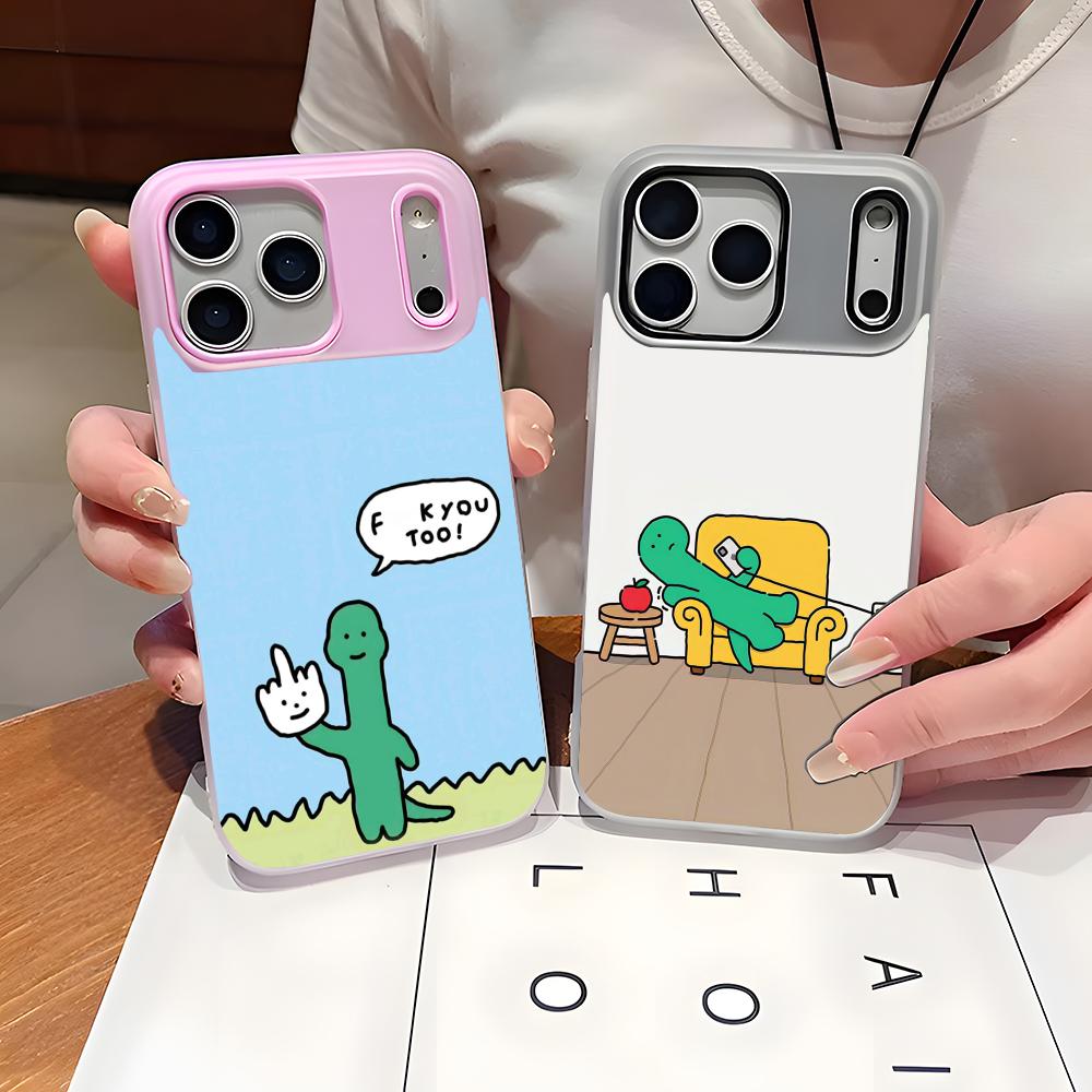เคสโทรศัพท์ไดโนเสาร์น่ารัก J-J - Phone Cases With Card Holder บทวิจารณ์และราคา