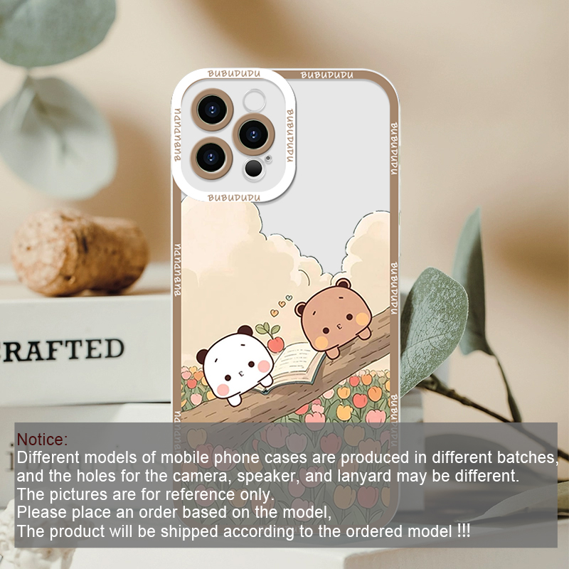เคสโทรศัพท์ใสลายคู่รักน่ารัก B - Phone Cases Samsung A14 บทวิจารณ์และราคา