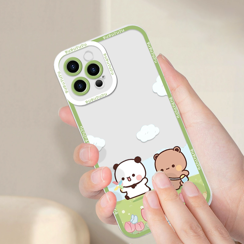 เคสโทรศัพท์ใสลายคู่รักน่ารัก B - Phone Cases Samsung A14 บทวิจารณ์และราคา