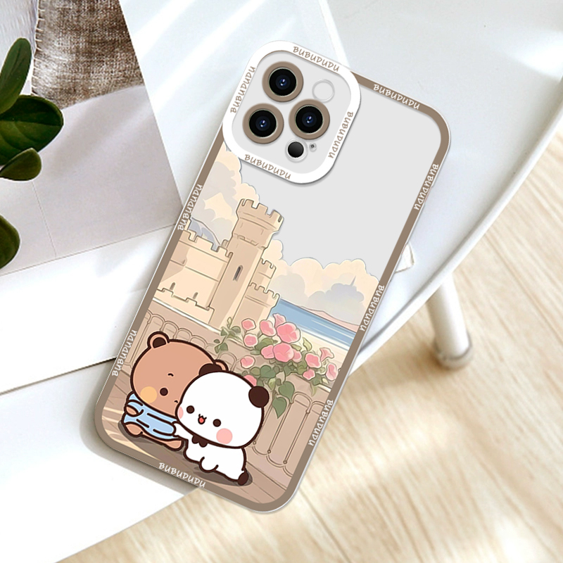 เคสโทรศัพท์ใสลายคู่รักน่ารัก B - Phone Cases Samsung A14 บทวิจารณ์และราคา