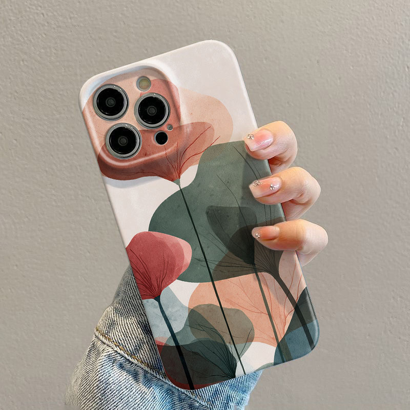 เคสลายใบไม้ธรรมชาติ สำหรับ iPh - Phone Cases Art บทวิจารณ์และราคา