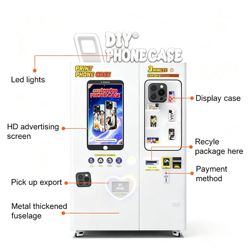 เครื่องจำหน่ายเคสโทรศัพท์แบบกำ - Phone Cases Vending Machine บทวิจารณ์และราคา