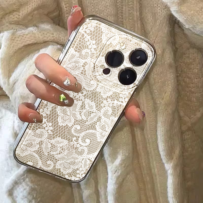 เคสโทรศัพท์ลายลูกไม้สีดำขาวใหม - Phone Cases Galaxy A17 บทวิจารณ์และราคา