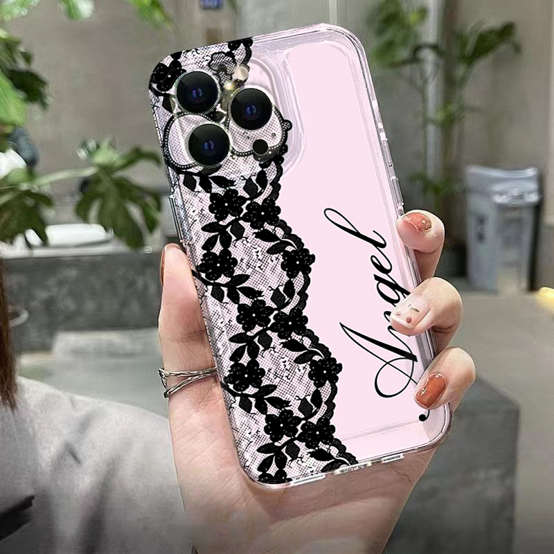 เคสโทรศัพท์ลายลูกไม้สีดำขาวใหม - Phone Cases Galaxy A17 บทวิจารณ์และราคา