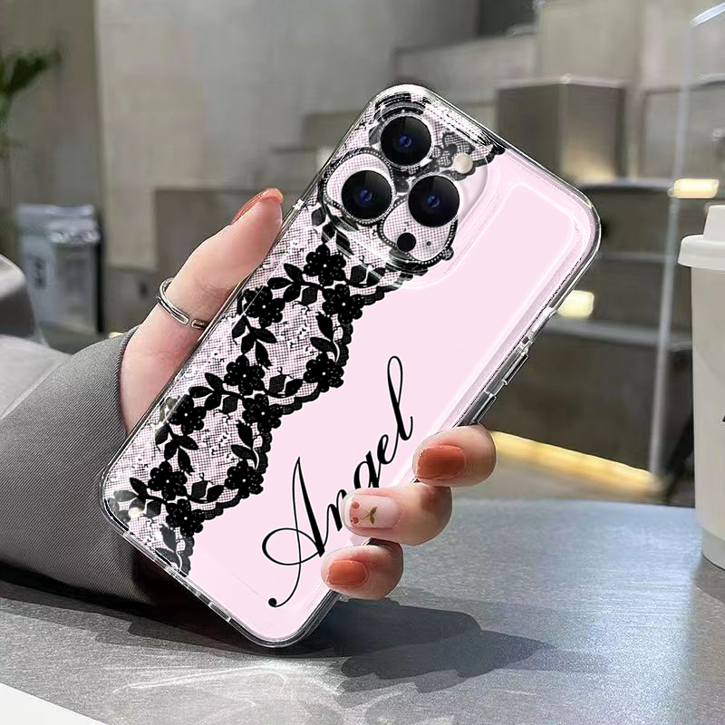 เคสโทรศัพท์ลายลูกไม้สีดำขาวใหม - Phone Cases Galaxy A17 บทวิจารณ์และราคา