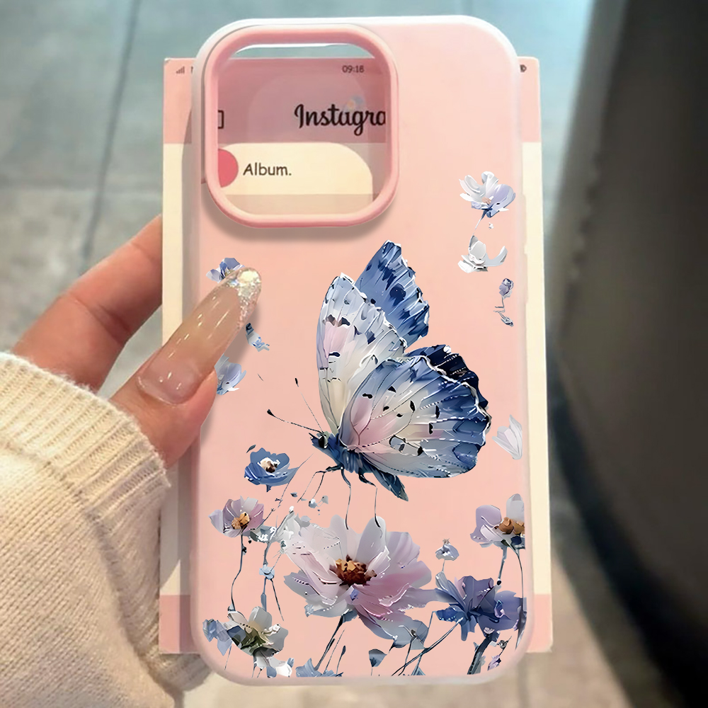 เคสโทรศัพท์ลายดอกไม้ผีเสื้อสีน - Phone Cases Galaxy A17 บทวิจารณ์และราคา