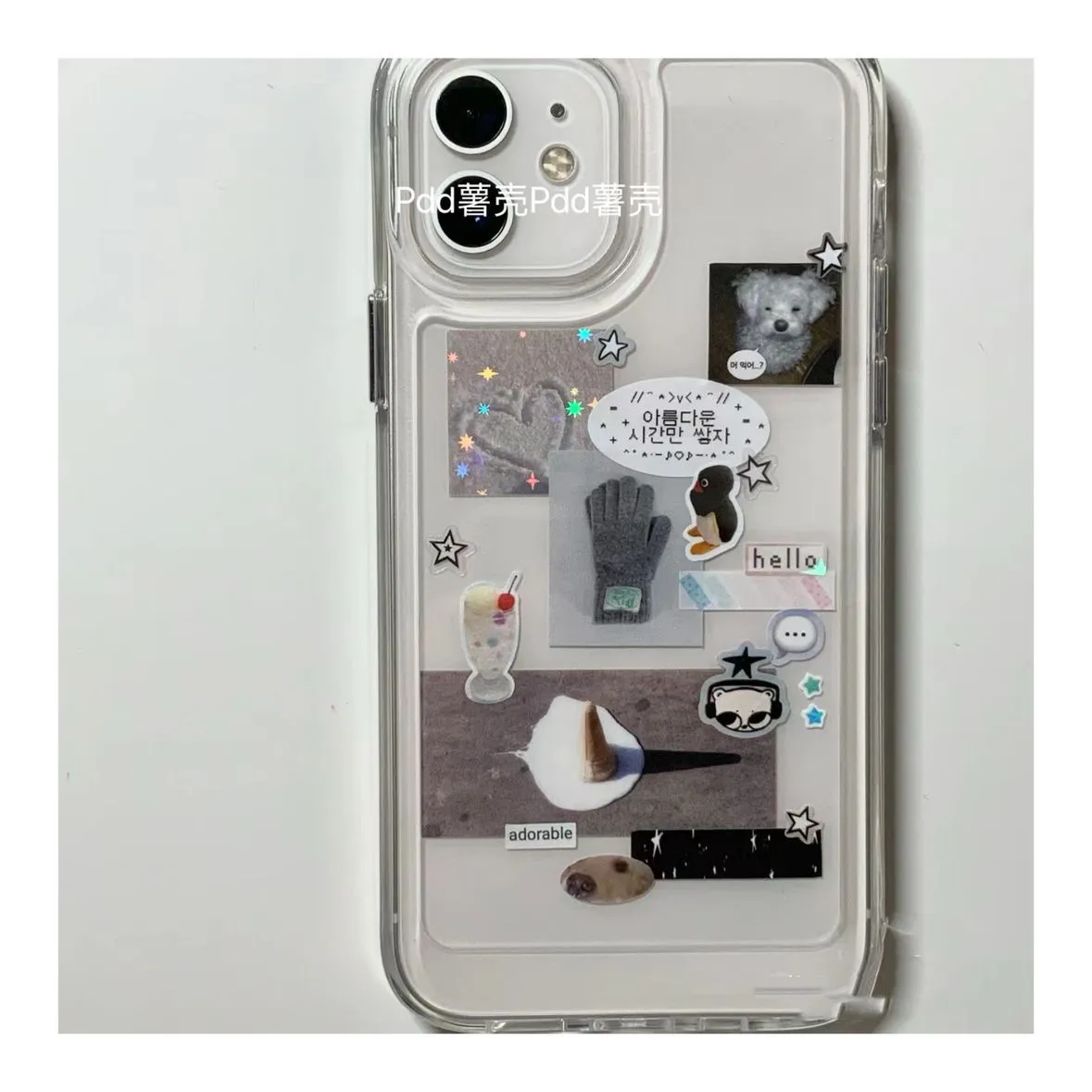 เคสโทรศัพท์ลายเพนกวินสุนัขสไตล - Phone Cases Korea บทวิจารณ์และราคา