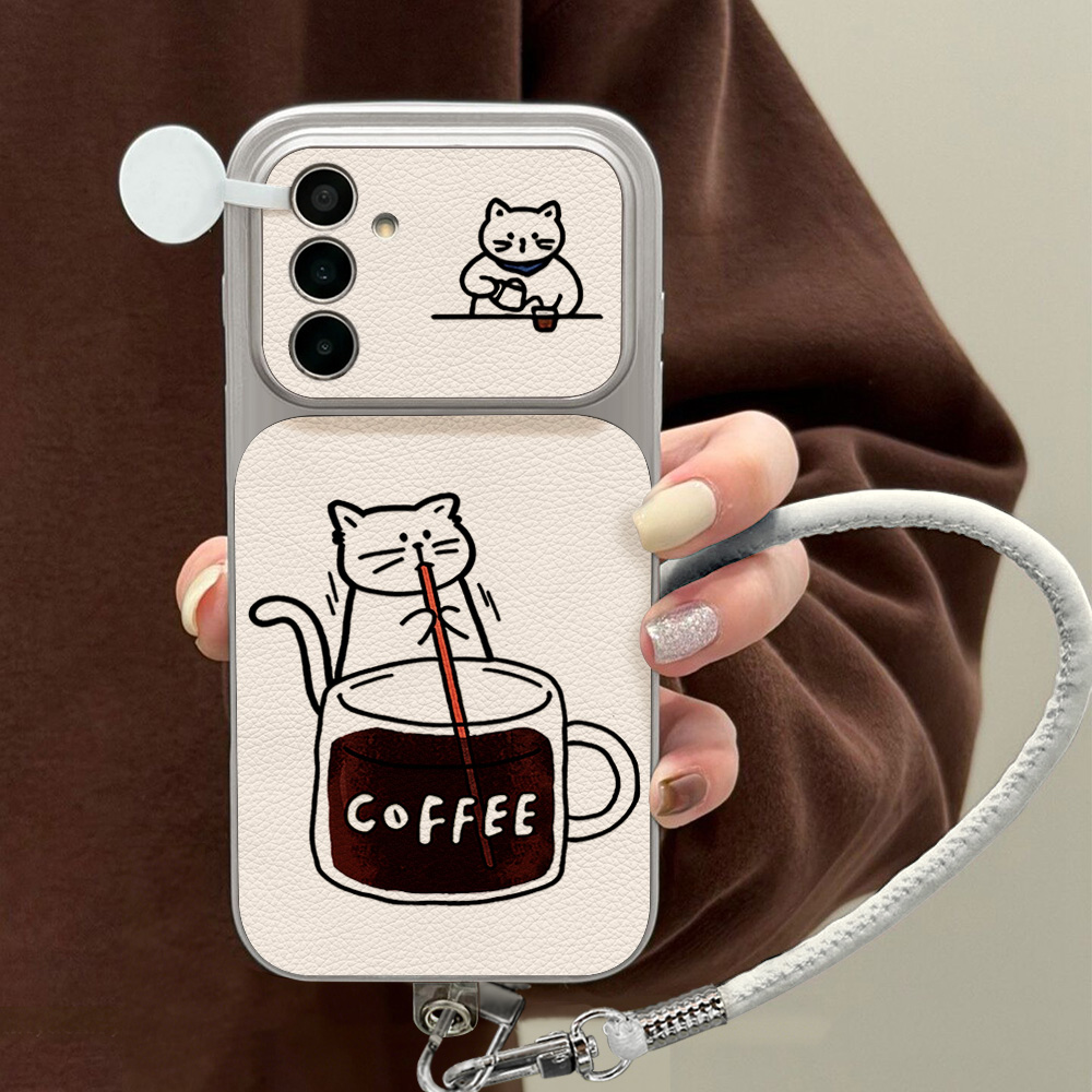 เคสโทรศัพท์ลายแมวน่ารักสีน้ำตา - Phone Cases Samsung A14 บทวิจารณ์และราคา