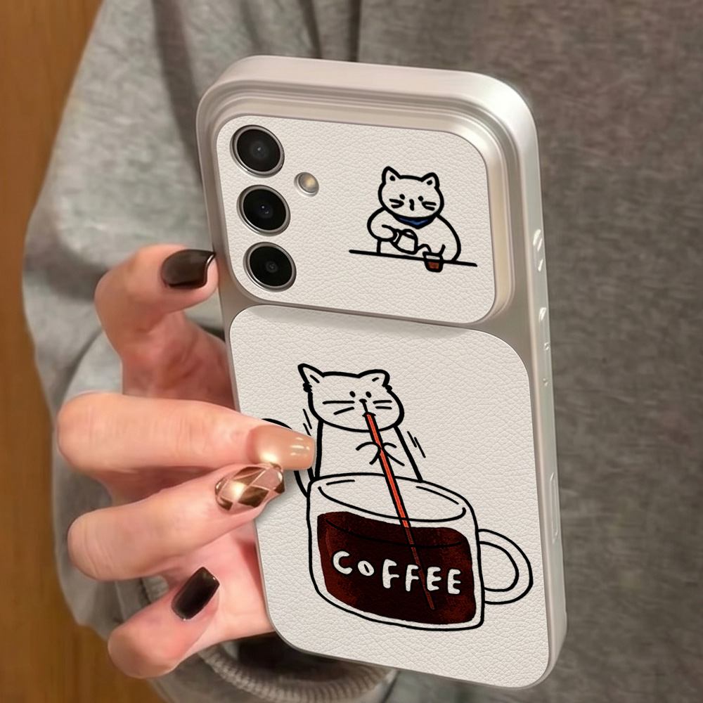 เคสโทรศัพท์ลายแมวน่ารักสีน้ำตา - Phone Cases Samsung A14 บทวิจารณ์และราคา
