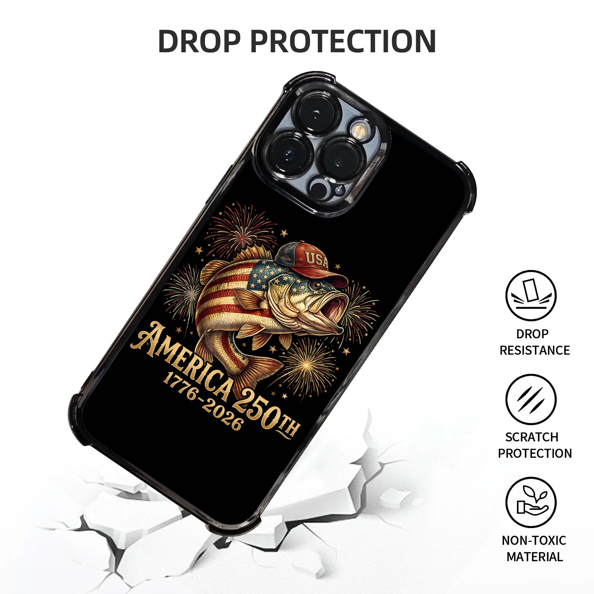 เคสโทรศัพท์ลายธงชาติสหรัฐฯ ฉลอ - Phone Cases Usa บทวิจารณ์และราคา