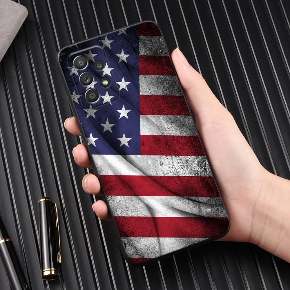 American USA Flag Five-pointed - Phone Cases Usa บทวิจารณ์และราคา