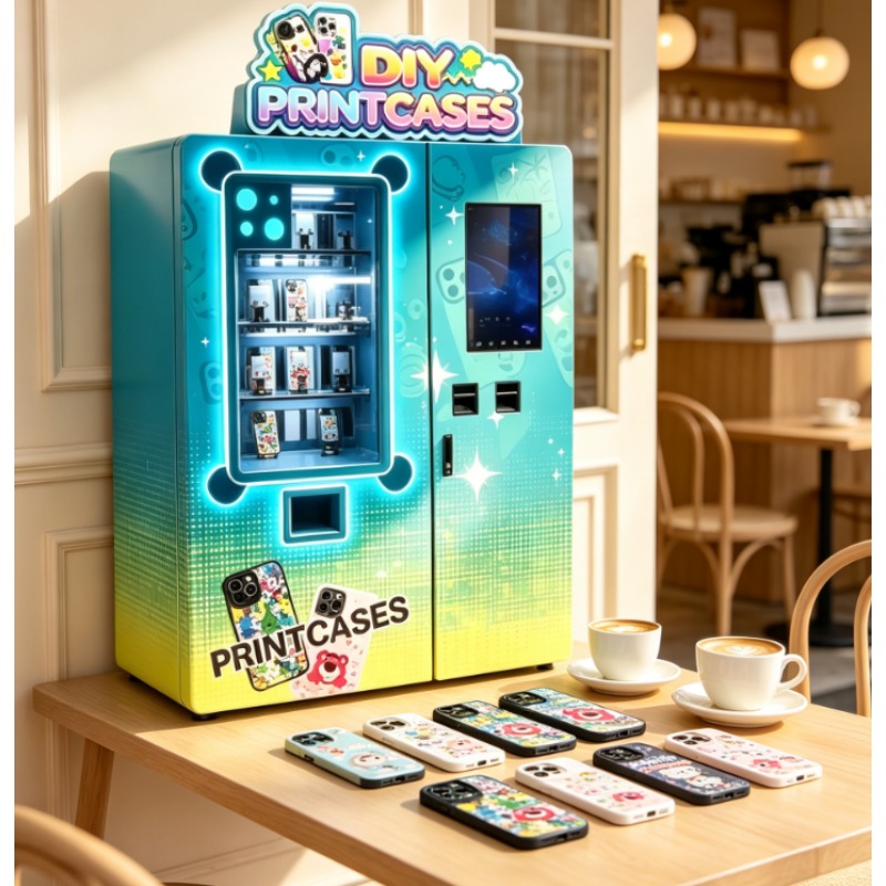 เครื่องพิมพ์เคสมือถือแบบ DIY ส - Phone Cases Vending Machine บทวิจารณ์และราคา