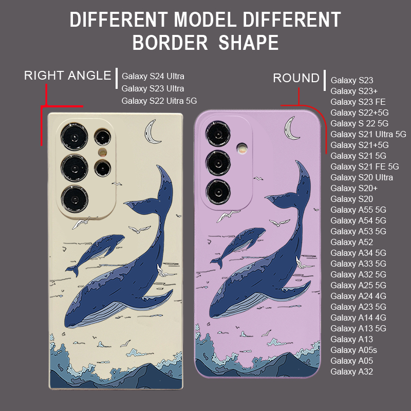 เคสโทรศัพท์ลายปลาวาฬ สำหรับ Sa - Phone Cases Galaxy A17 บทวิจารณ์และราคา