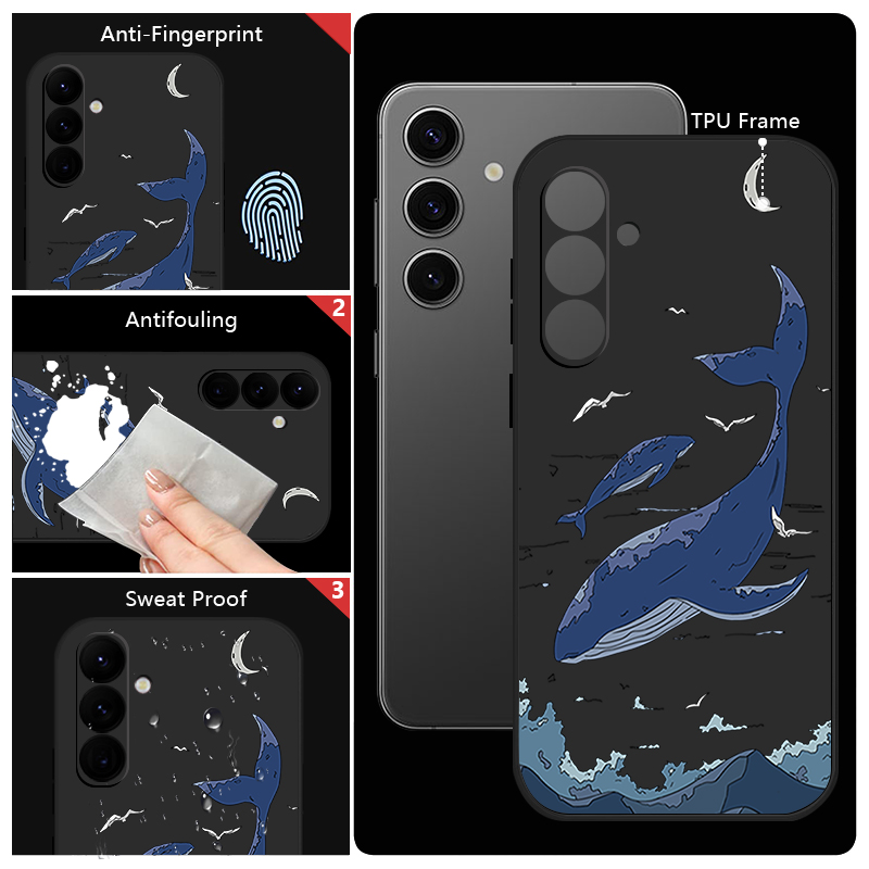 เคสโทรศัพท์ลายปลาวาฬ สำหรับ Sa - Phone Cases Galaxy A17 บทวิจารณ์และราคา