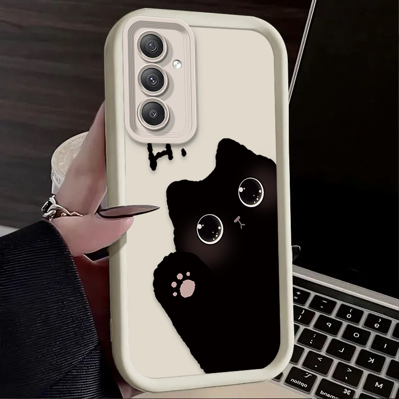 เคสโทรศัพท์แมวน่ารักตาโต สำหรั - Phone Cases Samsung A14 บทวิจารณ์และราคา